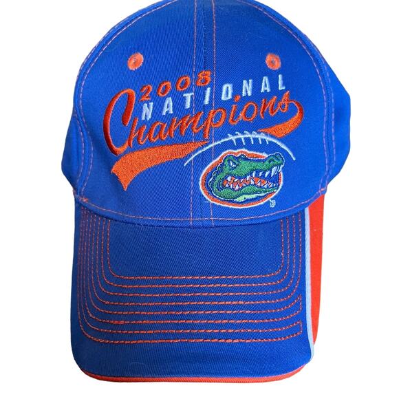 Capsmith University of Florida 2008 National Champions Hat Adjustable NWT - Picture 1 of 3